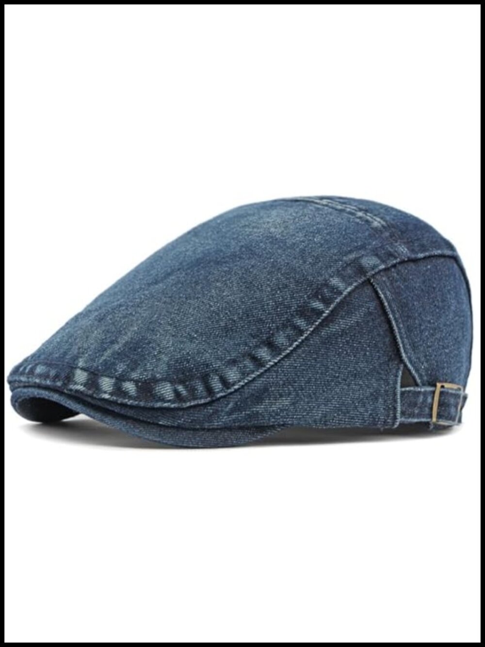 Men's Newsboy Cap Adjustable Flat Ivy Gatsby Cabbie Driving Hat Breathable
